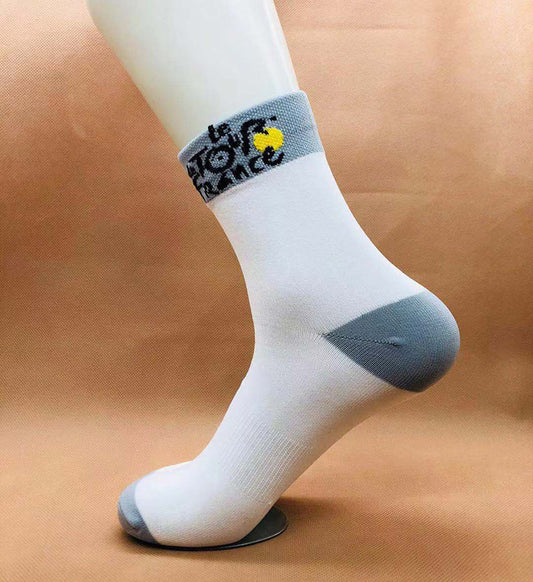 Cycling Socks 128 White Color