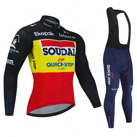 Year-Round Comfort: Shop Long Sleeve Cycling Jerseys Now Quick Step 012