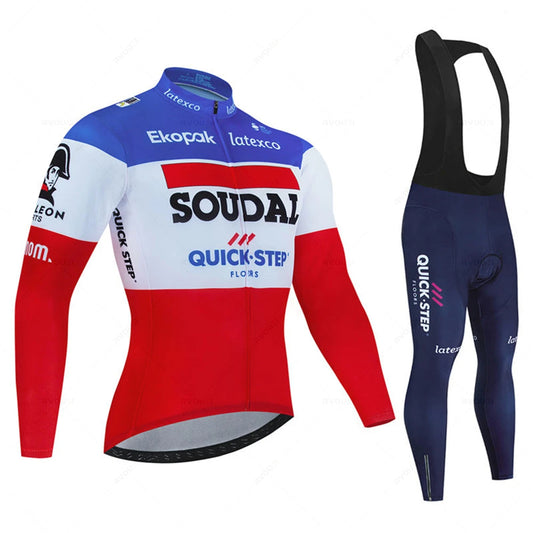 Cycling Perfection: Long Sleeve Jerseys for Any Weather Quick Step 013