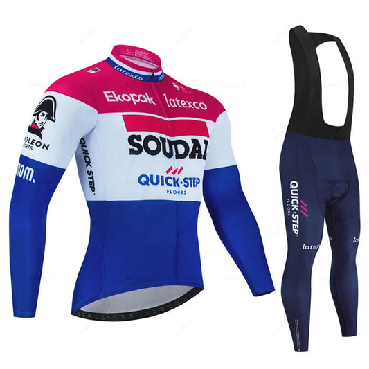 Ultimate Long Sleeve Jersey and Pants Set for All-Day Comfort Quick Step 014