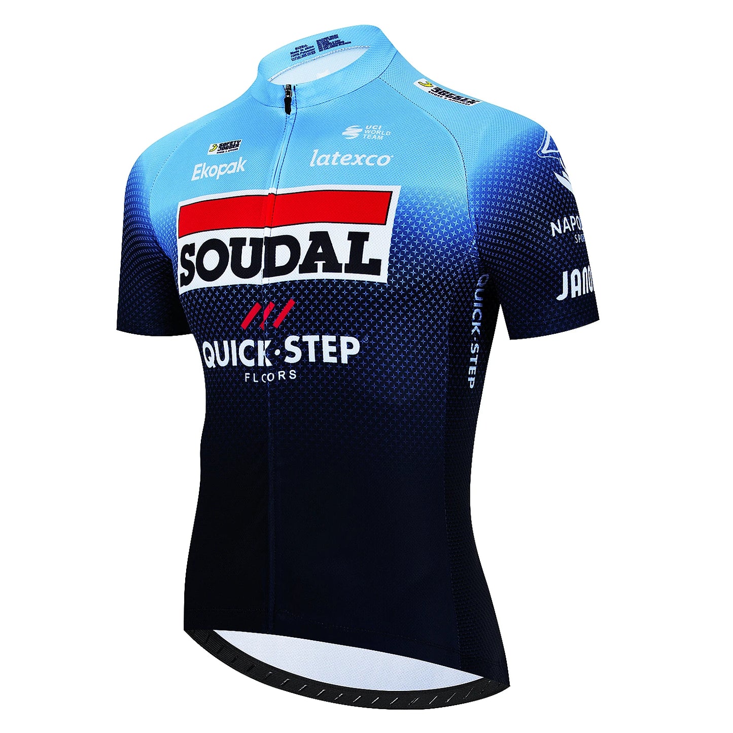 2023 Classic Short Sleeve Jersey Set for Active Athletes Quick Step 017