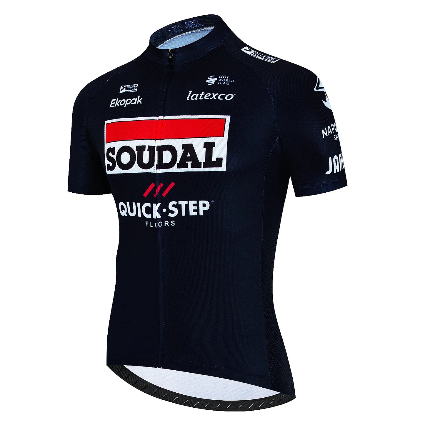 Classic Short Sleeve Jersey Set for Active Athletes Quick Step 018