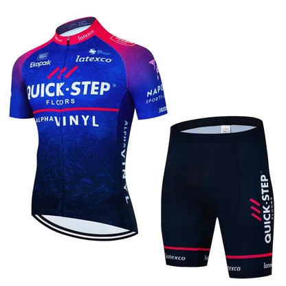 Summer Ready: Short Sleeve Jersey and Matching Shorts Quick Step 020