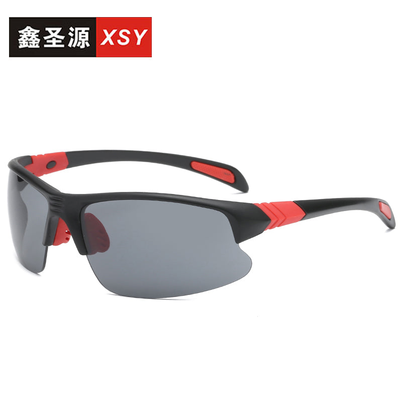 XSY-8223 Cycling Glasses Sports Sunglasses, UV400 Protection Running Fishing Driving Baseball Glasses