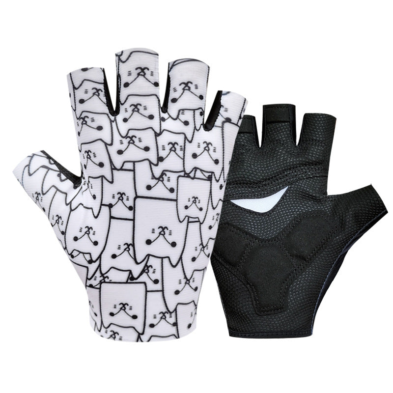 Cycling Bike Gloves Breathable Sports Wear Half Finger