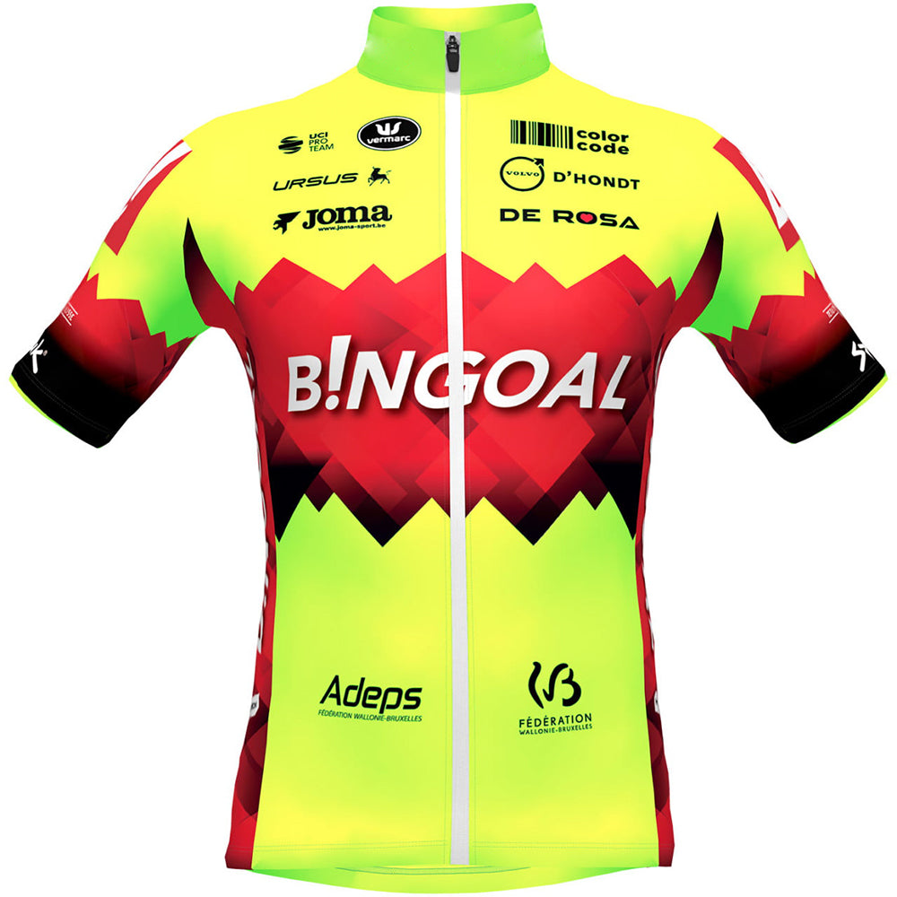 Bingoal Mens Cycling Jersey Bib Shorts Kits Pro MTB Road Riding Clothing