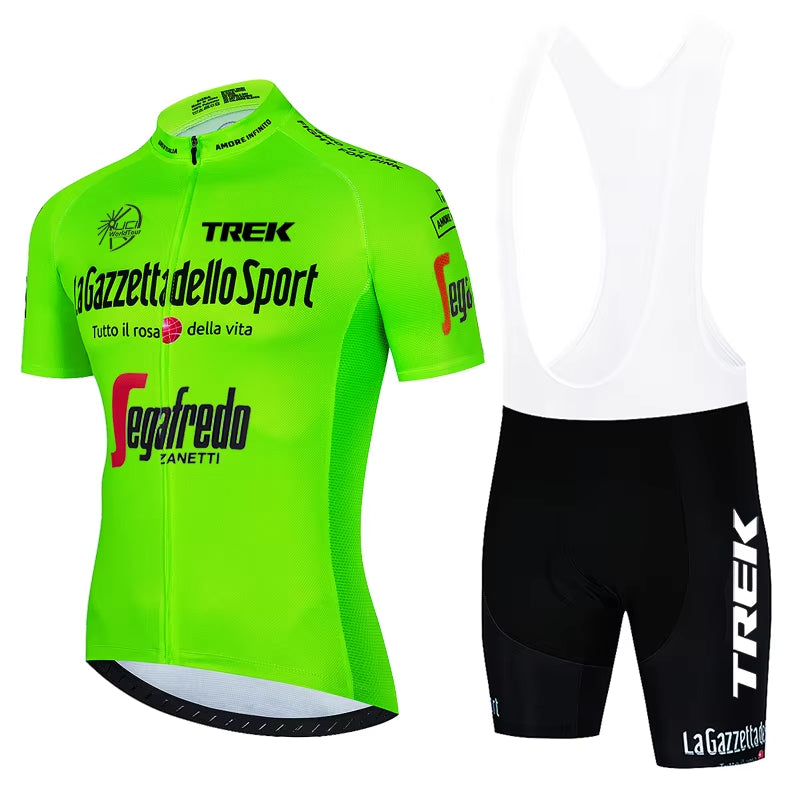 Mens Cycling Jersey Bib Shorts Kits Pro MTB Road Riding Clothing