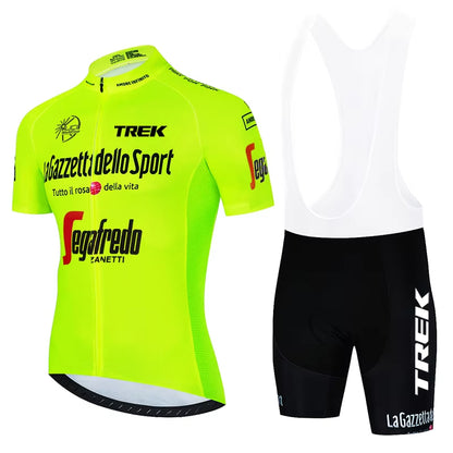 Mens Cycling Jersey Bib Shorts Kits Pro MTB Road Riding Clothing