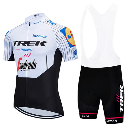 Mens Cycling Jersey Bib Shorts Kits Pro MTB Road Riding Clothing