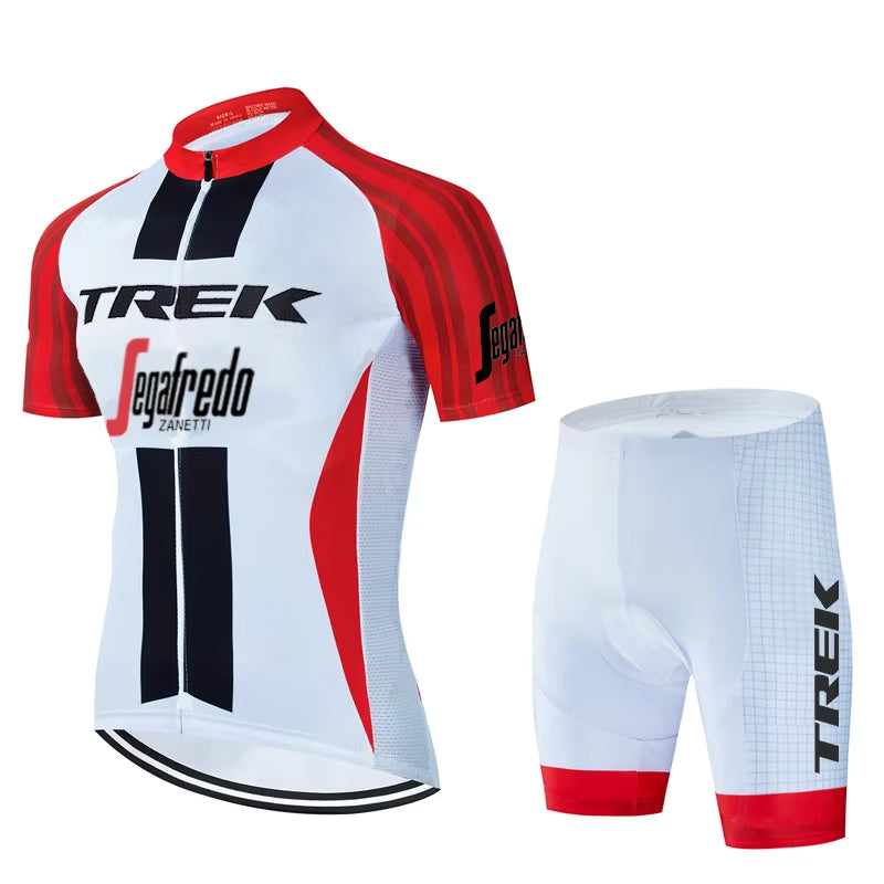 Mens Cycling Jersey Bib Shorts Kits Pro MTB Road Riding Clothing