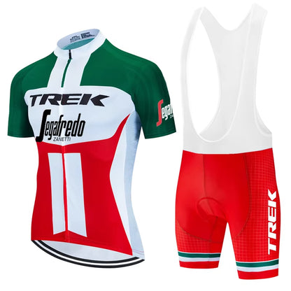 Mens Cycling Jersey Bib Shorts Kits Pro MTB Road Riding Clothing