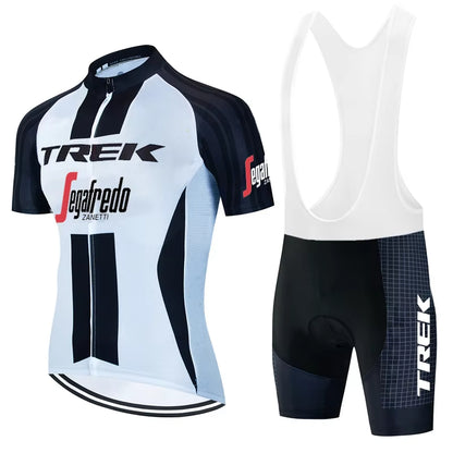 Mens Cycling Jersey Bib Shorts Kits Pro MTB Road Riding Clothing