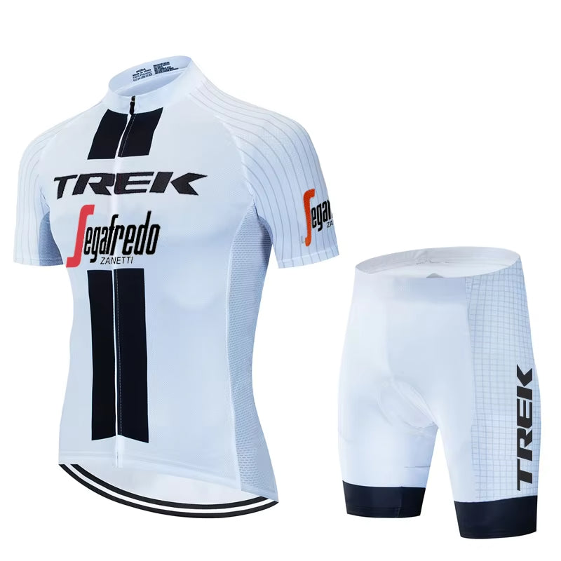 Mens Cycling Jersey Bib Shorts Kits Pro MTB Road Riding Clothing