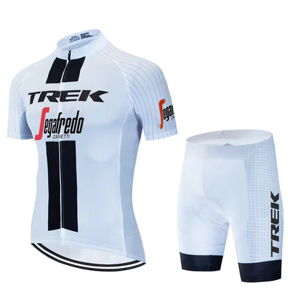 Mens Cycling Jersey Bib Shorts Kits Pro MTB Road Riding Clothing