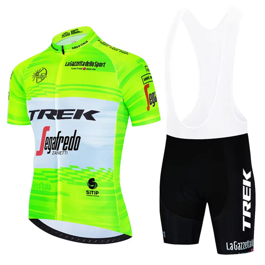 Mens Cycling Jersey Bib Shorts Kits Pro MTB Road Riding Clothing