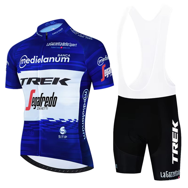 Mens Cycling Jersey Bib Shorts Kits Pro MTB Road Riding Clothing