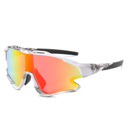 XSY-8303 Cycling Glasses Sports Sunglasses, UV400 Protection Running Fishing Driving Baseball Glasses