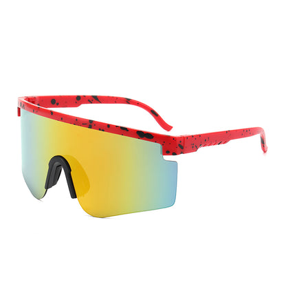 XSY-9322 Cycling Glasses Sports Sunglasses, UV400 Protection Running Fishing Driving Baseball Glasses