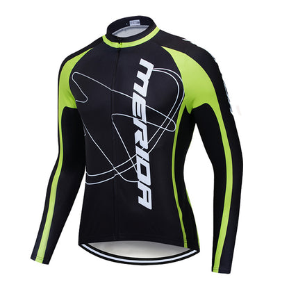 Merida Mens Women Long Sleeve Cycling Jersey (Bib) Pants 864
