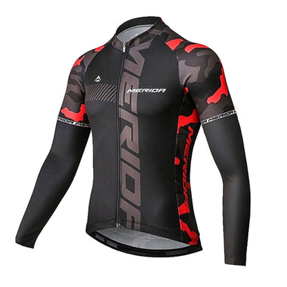 Merida Mens Women Long Sleeve Cycling Jersey (Bib) Pants 871