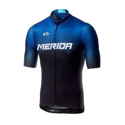Men's Breathable Short Sleeve Cycling Jersey (Bib) Shorts Merida-878