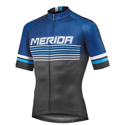Men's Breathable Short Sleeve Cycling Jersey (Bib) Shorts Merida-880