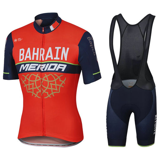 Men's Breathable Short Sleeve Cycling Jersey (Bib) Shorts Merida-883