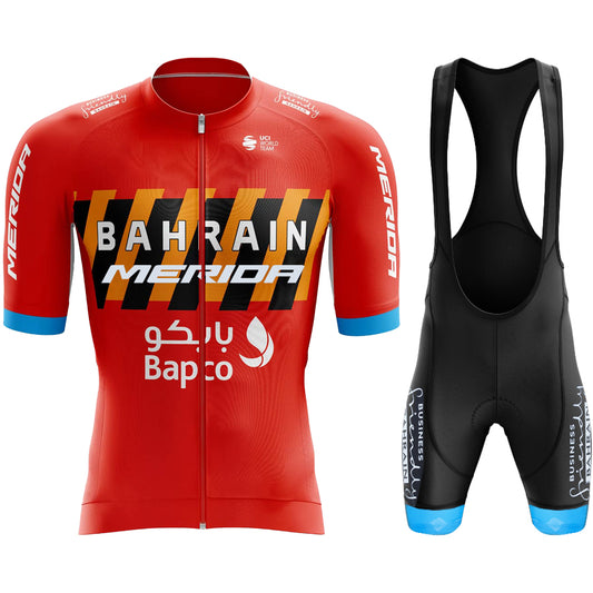 Men's Breathable Short Sleeve Cycling Jersey (Bib) Shorts Merida-885