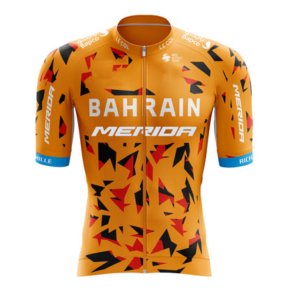 Men's Breathable Short Sleeve Cycling Jersey (Bib) Shorts Merida-886