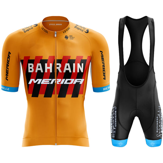Men's Breathable Short Sleeve Cycling Jersey (Bib) Shorts Merida-887