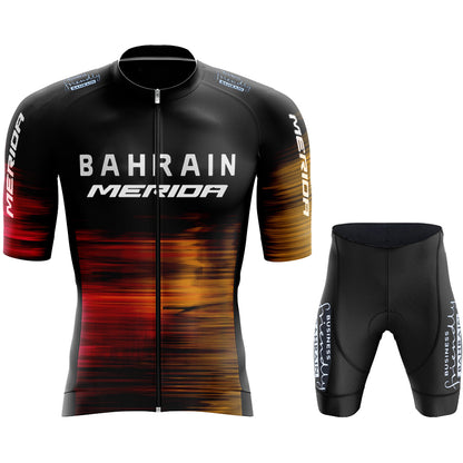 Men's Breathable Short Sleeve Cycling Jersey (Bib) Shorts Merida-889