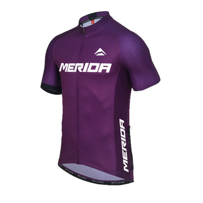 Men's Breathable Short Sleeve Cycling Jersey (Bib) Shorts Merida-896