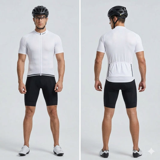 Men's Short Sleeve Cycling Jersey (Bib) Shorts DKGEMN-006