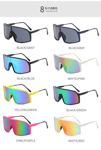 XSY-1196 Cycling Glasses Sports Sunglasses, UV400 Protection Running Fishing Driving Baseball Glasses