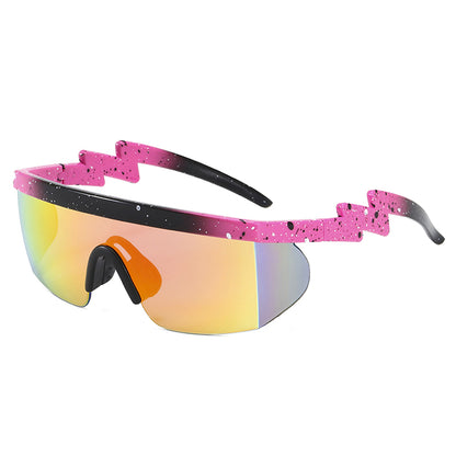 XSY-19102 Cycling Glasses Sports Sunglasses, UV400 Protection Running Fishing Driving Baseball Glasses