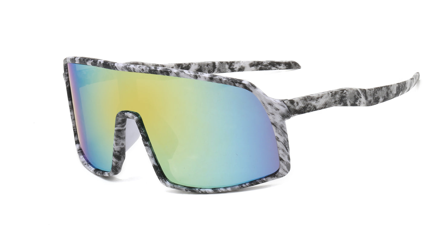 XSY-8230 Cycling Glasses Sports Sunglasses, UV400 Protection Running Fishing Driving Baseball Glasses