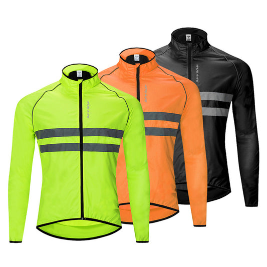 Unisex Sports Raincoat Cycling Bike Bicycle Waterproof Windproof Rain Coat Jackets wofeide-BL215