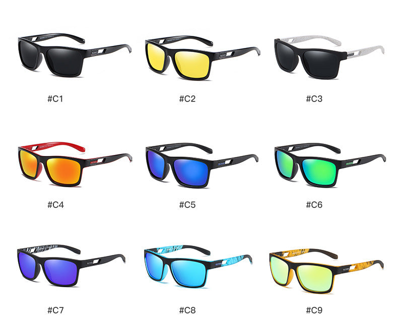 Cycling Glasses Men Sports MTB Bicycle Cycling Polarized Sunglasses huilai-A17