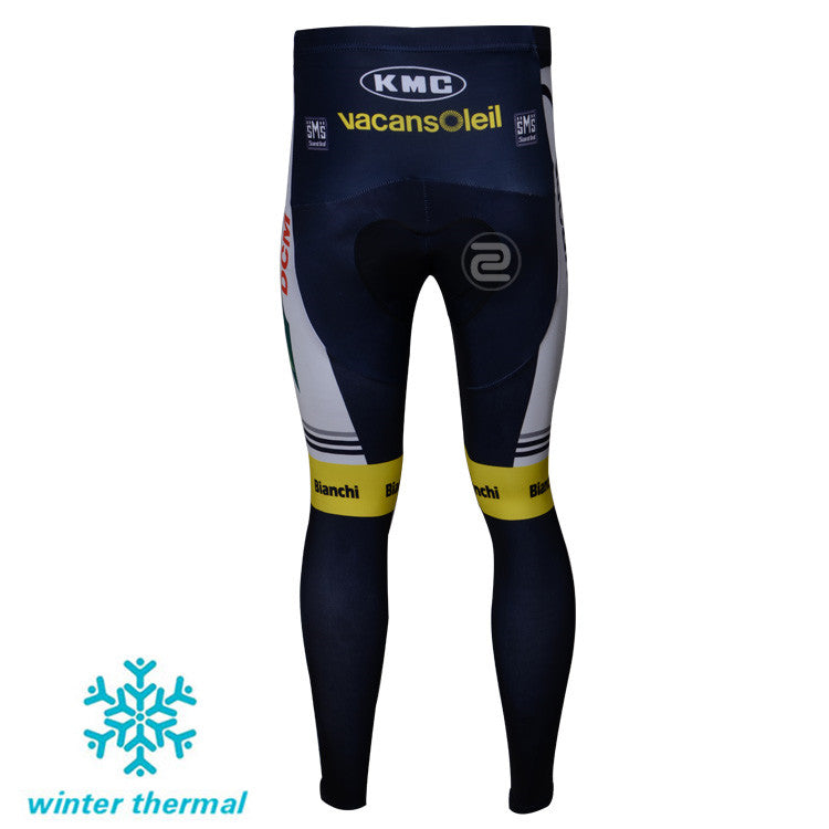 Winter Fleece Long Sleeve Cycling Jersey (Bib) Pants 026