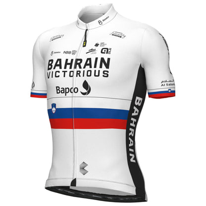 2022 Men's Breathable Short Sleeve Cycling Jersey (Bib) Shorts Bahrain Victorious-2022-002-AC