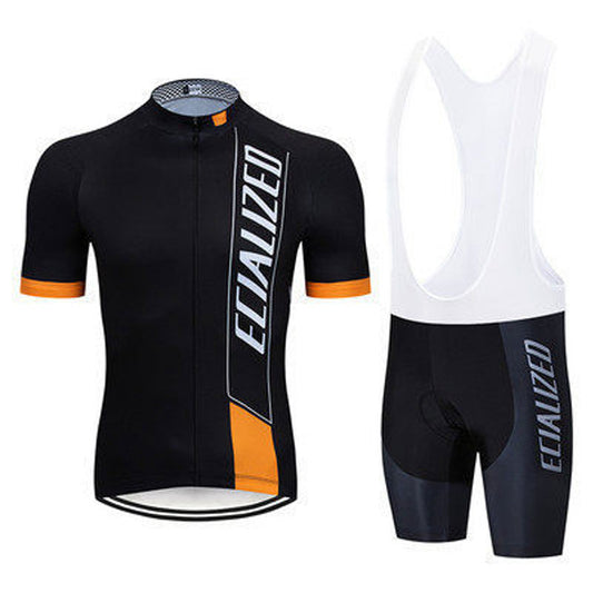 Men's Short Sleeve Cycling Jersey (Bib) Shorts HXTY-19