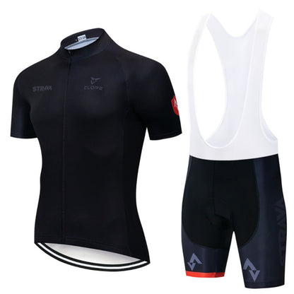 Men's Short Sleeve Cycling Jersey (Bib) Shorts HXTY-07