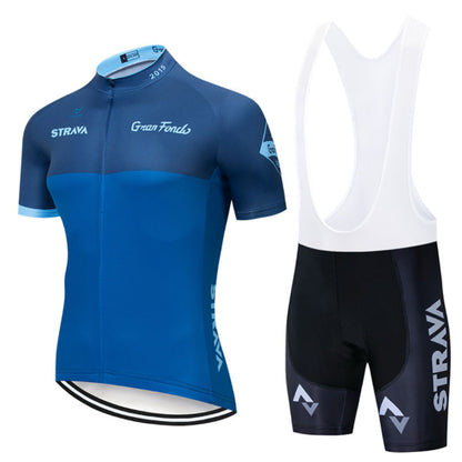 Men's Short Sleeve Cycling Jersey (Bib) Shorts HXTY-10