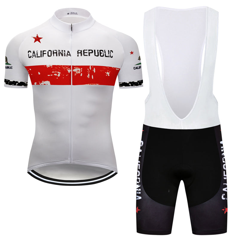 Men's Short Sleeve Cycling Jersey (Bib) Shorts 709