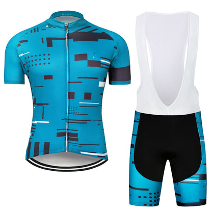 Men's Short Sleeve Cycling Jersey (Bib) Shorts 715