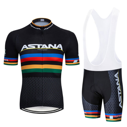 Men's Short Sleeve Cycling Jersey (Bib) Shorts HXTY-24