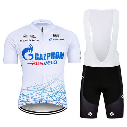 Men's Short Sleeve Cycling Jersey (Bib) Shorts 758