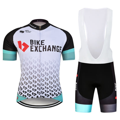 Men's Short Sleeve Cycling Jersey (Bib) Shorts 750