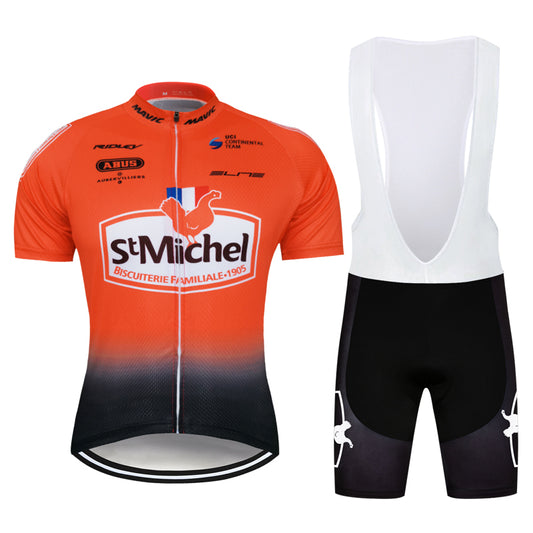 Men's Short Sleeve Cycling Jersey (Bib) Shorts 744