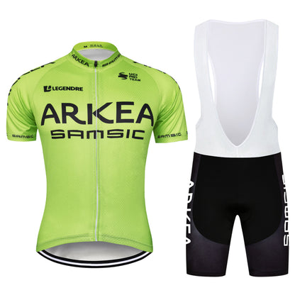 Men's Short Sleeve Cycling Jersey (Bib) Shorts 738